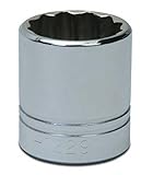 Williams STM-1212 1/2 Drive Shallow Socket 12 Point 12mm [並行輸入品]