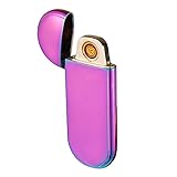 Mini電子タバコUSB充電式ライター防風ライターFlameless Smoking Fireスターターライター、1.5オンス、スマートShakingスイッチ ミニ