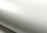 Peel & Stick Flame Retardant Backsplash Sparkling Square White Pearl Contact Paper Self-Adhesive Rem