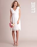 Seraphine セラフィン マタニティワンピース Vivienne Short レースマタニティウェディンドレス イギリスサイズ16 アイボリー