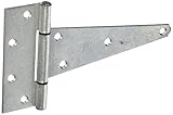 National Mfg.N129494Heavy-Duty Tee Hinge-8" GALV EX HVY T HINGE (並行輸入品)