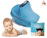 Tykes & Tails - 5 in 1 Baby Breastfeeding Cover, Car Seat Cover, Shopping Cart Cover and Trendy Scar