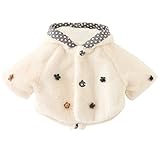 女の子 コート ジャケット 赤ちゃん 冬 コットン 暖かい