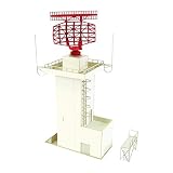 さんけい 1/144 航空情景シリーズ 航空管制レーダー塔 MK08-05 ペーパークラフト