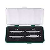 なめたネジ外し 4点セット 専用ケース付き ［ VS-R075 ］/ 壊れたネジ 潰れたネジ ネジ外し ボルト ねじ ネジ ビット ネジ外し ねじ外し ボルト外し ねじ切り ネジ切り 頭がつぶれたネジ