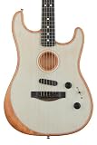 Fender フェンダー アコースタソニック American Acoustasonic® Stratocaster®, Ebony Fingerboard, Transparent Sonic Blue ギグバッグ付き