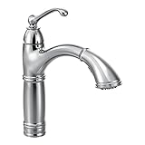 Moen 7295C Brantford One-Handle High Arc Pullout Kitchen Faucet, Chrome [並行輸入品]