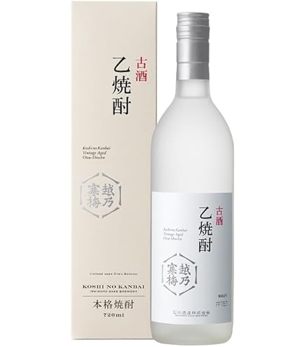 Amazon.co.jp: 越乃寒梅 [古酒]乙焼酎720ml 40°石本酒造 : 食品・飲料