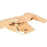 prime-line製品F 2601ウィンドウサッシロックand Keeper、カムアクション、ソリッド光沢仕上げ真鍮