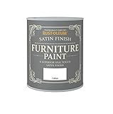 ラストオレウムサテン仕上げ家具ペイントコットン750 ml by Rustoleum