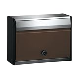 ナスタ(NASTA) 戸建・集合郵便受箱(防滴型)ビターブラウン KS-MB34S-L-BB