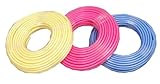 十川ゴム 動噴ホース ハイカラーホースピンク 5.0Mpa 8.5mm×40m 金具付