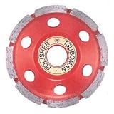 ツボ万 ポリッシャーカップ 外径125×チップ厚4.5×チップ幅7×穴径22 取寄せ品 CWM-125