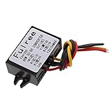 Dovewill 車載　コンバータ　降圧　24V→12V　　防水　高効率　出力電流4種選べる - 24V→12V 5A