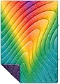ランプル Rumpl ORIGINAL PUFFY BLANKET オリジナル パフィー ブランケット RAINBOW PRISM キャンプ レジャー お花見 ピクニック レジャーシート おしゃれ 防寒 テント マット 公園 ビーチ コンサート