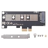Gkikirty NVMe PCIe M.2 NGFF SSD-PCIe X1アダプターカード PCIeX1-M.2カード サポート2230 2242 2260 2280サイズNVMe M.2 SSD