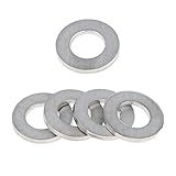 B Blesiya 5個入り　平ワッシャ　ガスケット　耐腐食性　耐久性　チタン合金製　品質保証