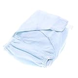 BOZEVON 赤ちゃん 新生児 男の子 女の子 トレーニングパンツで 柔らかい子供たち 洗えるおむつ おむつカバー (1×おむつカバー+2×布おむつ)