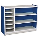 Balt Kids Storage Rack, 47-1/4-Inch by 15-/2-Inch by 35-1/2-Inch, Royal Blue [並行輸入品]