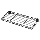 山善(YAMAZEN) メタルラックパーツ ブラック 45×20.5×3.5cm