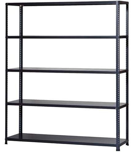 Amazon｜ダイソー スチールラック5段 CL－2 約幅120×奥行45
