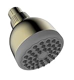 Aqua Elegante 3インチ 高圧シャワーヘッド ウォールマウントタイプ 調節可能なシャワーヘッド 3" Face | 1/2" Threaded Female Connection High