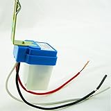 Zafina 防水 センサー スイッチ DC 12V セル街灯 自動制御 感光 ライト コントローラ (１個入り)