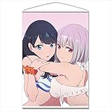 SSSS.GRIDMAN 宝多六花 & 新条アカネ 水着 B2タペストリー C 728×515mm