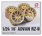 Hobby Design 1/24 16インチ ホイール Advan アドバン RZ-II HD03-0567