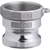 Amazon.co.jp: トヨックス(TOYOX) カムロック アダプター メネジ 633 