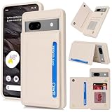 Google Pixel 7a ケース 背面 左右開 グーグル Pixel7a 保護カバー Google ピクセル 7a スマホケース カードケース Google Pixel 7a 携帯カバー case 適用 zouzt 革レザー 軽量 財布型 カード収納 マグネットボタン スタンド機能 滑り止め 放熱性 耐衝撃 おしゃれ 便利さ 7色 ベージュ