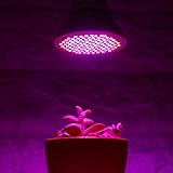 Acogedor　Led植物育成ライト　7W/12W/18W　植物育成バルブライト 水栽培 室内栽培 日照不足解消　植物成長促進用ランプ (60LED)