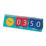 Learning Advantage 25806 Time Flip Charts Student Size Set (Pack of 10) [並行輸入品]