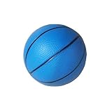 子インフレータブルボールおもちゃゴムボールバスケットボール/ soccer-blue