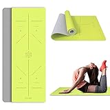 ATIVAFIT ヨガマット トレーニングマット おりたたみ エクササイズマット 厚さ6mm TPEリング保護素材 フィットネスマット 人気