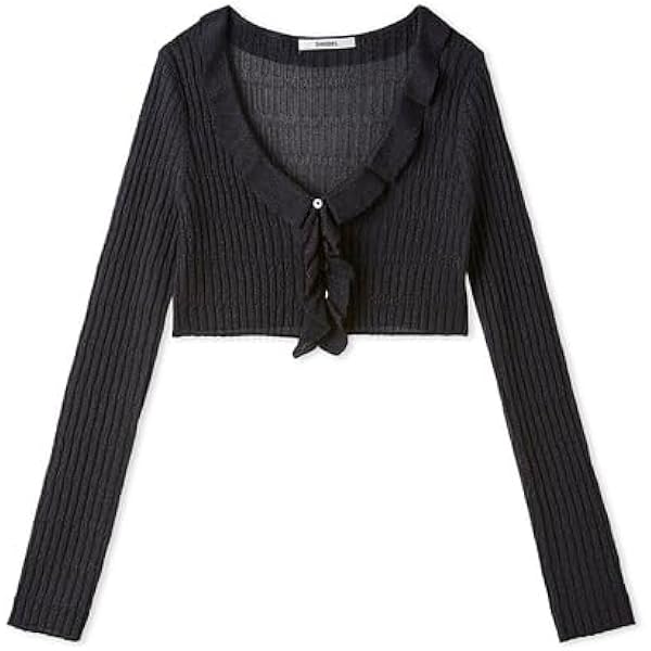 フレイアイディー FRAY I.D バックリボンニットボレロ カーディガン フレイアイディー FRAY I.D バックリボンニットボレロ カーディガン