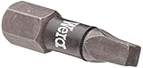 Wera 868/1 Diamond Coated Impaktor Square-Plus Screwdriver Bits for # 3 Square Socket Head Screws, P