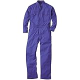 つなぎ　9000　オーバーオール　続き服　長袖　21カラー (L, バイオレット)