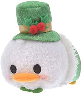 Amazon ディズニーストア 公式 ツムツム ぬいぐるみ クリスマス ドナルド ひいらぎ ミニ S Tsum Tsum ぬいぐるみ おもちゃ