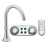 Moen TS9621 Icon High Arc Roman Tub Faucet Includes Iodigital Technology, Chrome [並行輸入品]