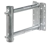 マスプロ電工 サイドベース UHFアンテナ(1台)設置用 適合マスト22~25.4mm SB22S