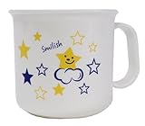 SMILISH(スマイリッシュ) 耐熱コップ (食洗機対応) スマイリースター柄 200ml