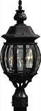 Artcraft Lighting AC8363RU Classico Medium European Style Outdoor Post Light Mount, Rust [並行輸入品]