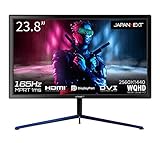 JAPANNEXT 23.8型 ゲーミングモニターJN-238GT165WQHDR 165hz対応 WQHD HDMI DP DVI-I