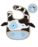 SKIP HOP ベビー 食事エプロン 袖なし 防水 半袖 アウトレット 266 (うし) [並行輸入品]