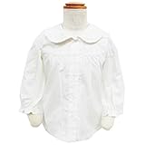 Hiromichi Nakano Baby 女児 フォーマル 衿シャーリング ブラウス(00オフ/90cm)