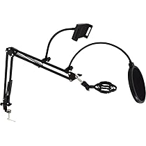 ライブ配信セット　配線　マイクアーム Amazon | ARTRIG アートリグ マイクアームセット アーム長70cm