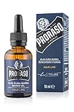 PRORASO (ポロラーソ) ビアードオイル アズール・ライム 髭用オイル アフターシェーブ トリートメント スタイリング イタリア製 30mL