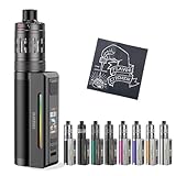 aspire Zelos M80 Kit アスパイア ゼロス M80 キット｜Nautilus 3SR標準搭載｜2600mAh内蔵バッテリー｜最大80W＆TFT液晶｜FlavorKitchenオリジナルクロス付属｜電子タバコ VAPE 本体 スターターキット (Gunmetal)
