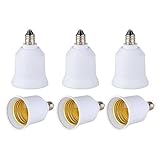 Onite E11 to E26 E27 口金変換アダプター 電球ソケット